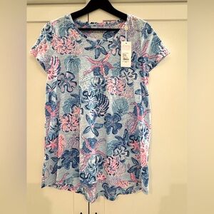 Lilly Pulitzer Etta scoopneck top